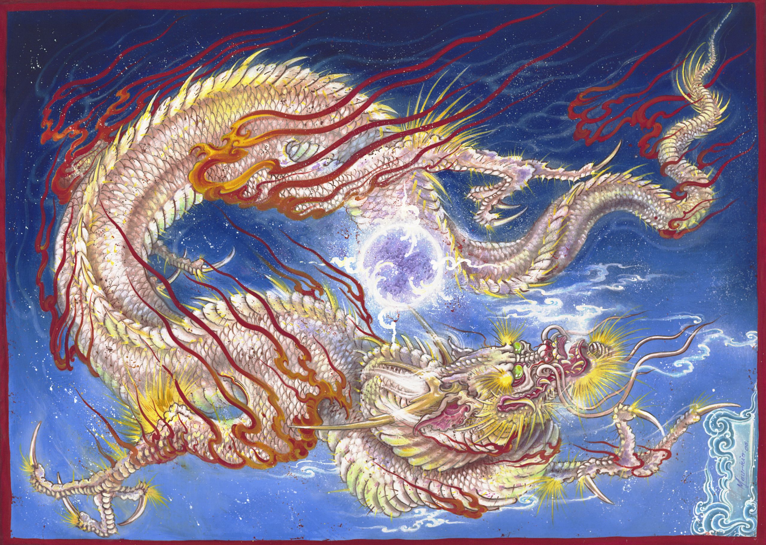 White Dragon by Mauricio